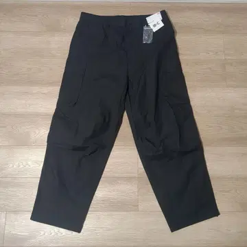 유니클로 와이드 핏 카고 팬츠 블랙 XL