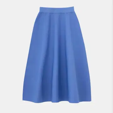 PLST 홀 가먼트 서큘러 니트 스커트