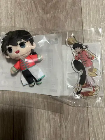 란마 아크릴 스탠드 봉제 인형