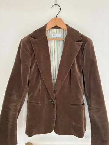 EV 테일러드 자켓 34 브라운