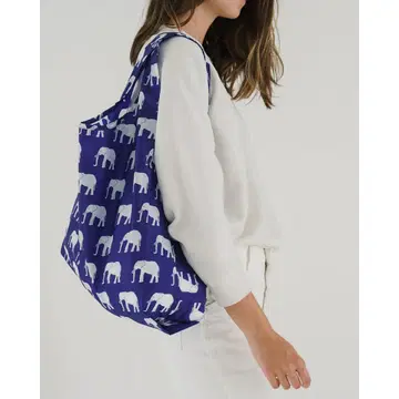 BAGGU 에코백 바구 엘리펀트 블루