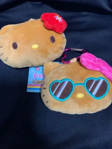 헬로키티 카라비너 마스코트 동전 지갑 2개