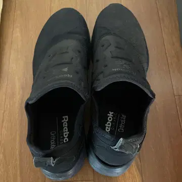 리복 퓨라이트 블랙 스니커즈