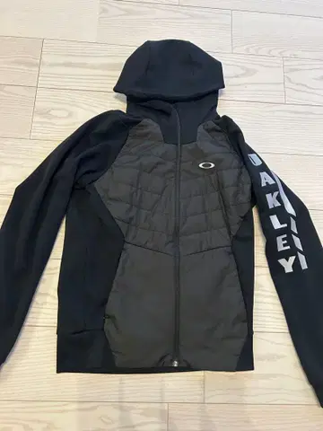 Oakley 후드 부착 자켓 블랙