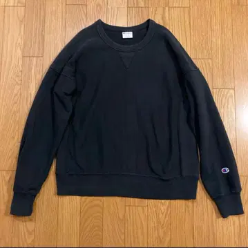 앞 VChampion Reverse Weave 맨투맨 L 블랙