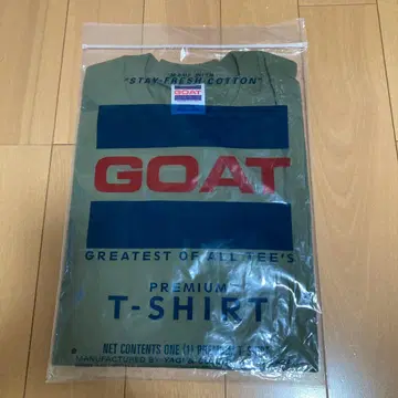 새상품 미사용 GOAT 고트 긴팔T셔츠 2장