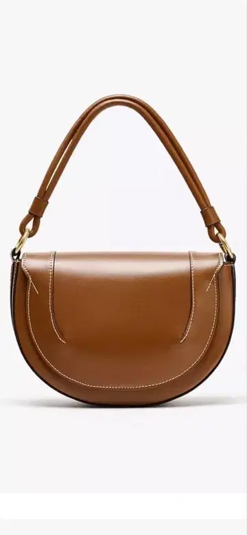 ZARA 캔버스 스티치 크로스 바디백