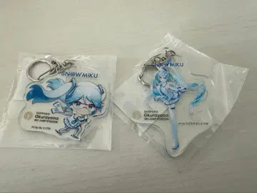 유키 미쿠 오쿠라야마 점프 경기장 아크릴 키링 점프 하츠네 미쿠 스케이트