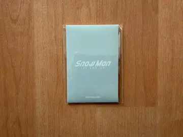 Snow Man 1st POP-UP 방콕 메구로 렌 포토 카드 A
