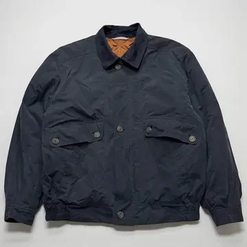 레어 스페인산 Tremina 빈티지 블루종 안감 퀼팅 구제 의류