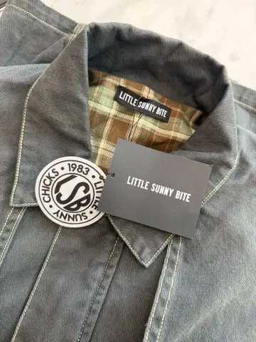 LITTLE SUNNY BITE 오버 사이즈 자켓 그레이
