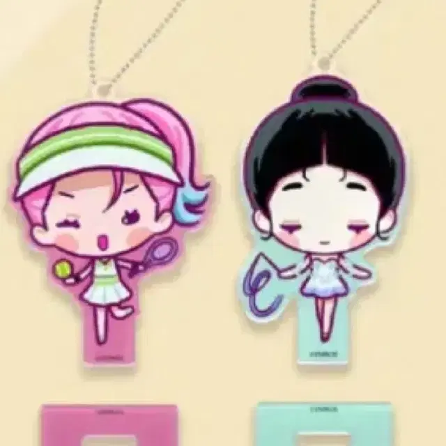 공구/분철)에이스테 중국 스포츠 미니 아크릴스탠드 키링 미지수아