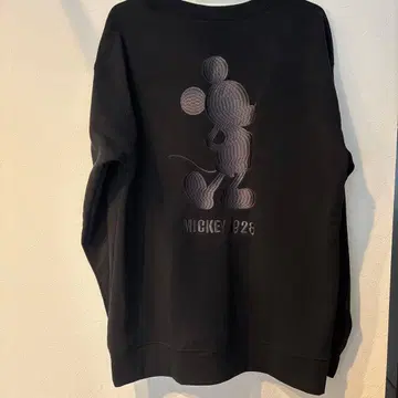 [새상품] 미키마우스 1928 블랙 속기모 트레이닝복