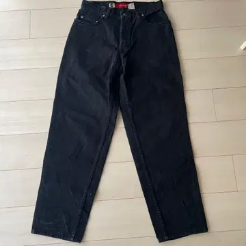 실버 탭 31/30 USA제 90s 루즈 블랙