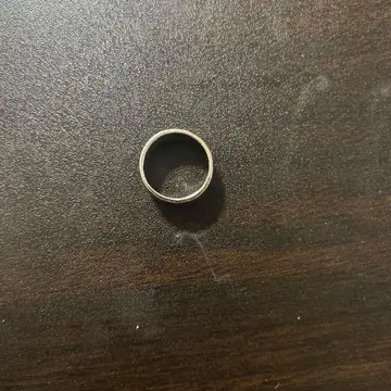 심플 실버 반지