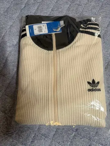 adidas 와플 클래식 트랙 자켓 트랙탑 화이트