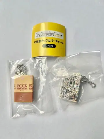 BOOK MEETS NEXT 지역 북커버 참 Q 중국 2종 세트