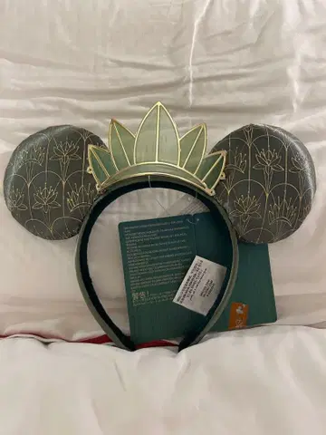 티아나 머리띠 홍콩 디즈니 공식 일본 미발매 새상품