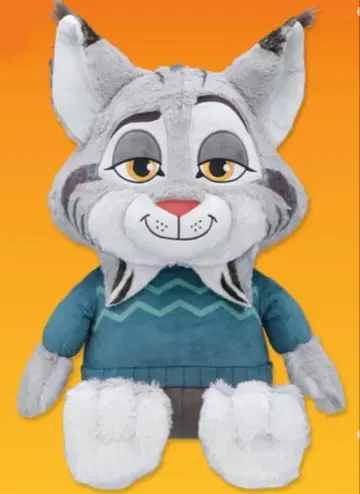 11주년 주토피아2 FukuFuku V-BIG 봉제 인형 파우바트
