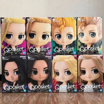 [ 미개봉 ] 도쿄 리벤저스 Qposket 피규어 8체 세트