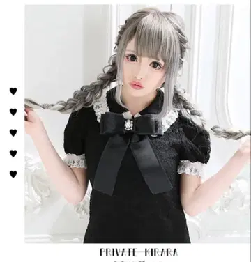 robe de fleurs 드레스 XS 블랙 슈가