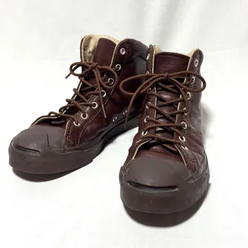 CONVERSE 잭 퍼셀 올 가죽 브라운 26.5cm
