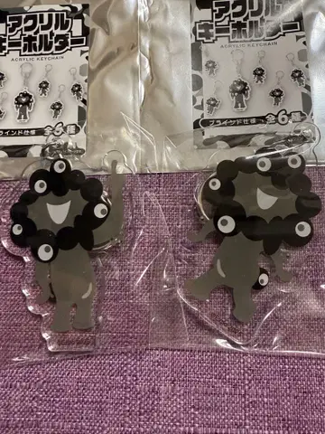 블랙 미야쿠미야쿠 아크릴 키링 완판템 레어 키링
