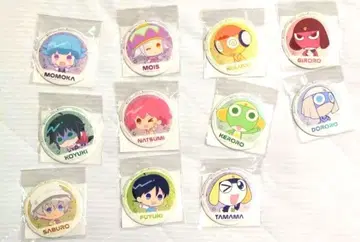 복권 밤 케로로 중사 기로로 쿠루루 도로로 타마마 캔뱃지 나츠미 사부로