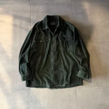 Point Zero corduroy zip up shirt