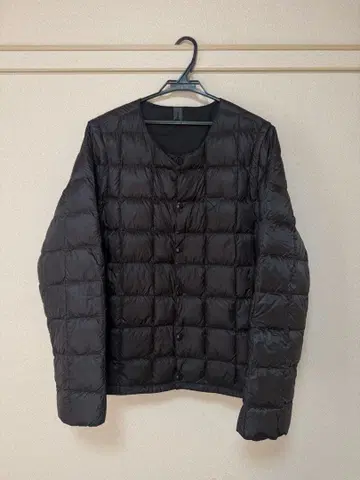 TAION EXTRA 블랙 다운 자켓