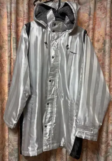 HEAD 헤드 벤치 코트 보아 LL 방한 롱 코트 자수