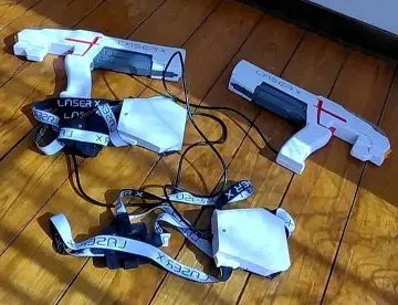 LASER X 레이저 건 세트