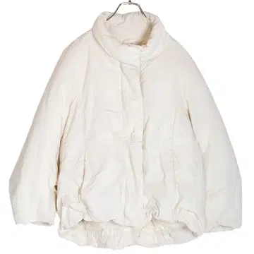 라디에이트 야마다야 RADIATE 숏 기장 다운 자켓 화이트