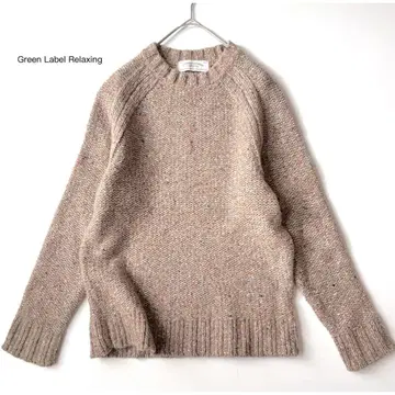 그린 라벨 릴랙싱 AUTHENTIC WEAR 울 믹스 니트