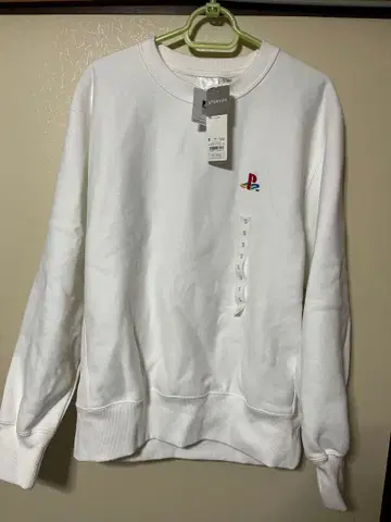 GU&PlayStation 헤비 웨이트 맨투맨 풀오버 미사용품