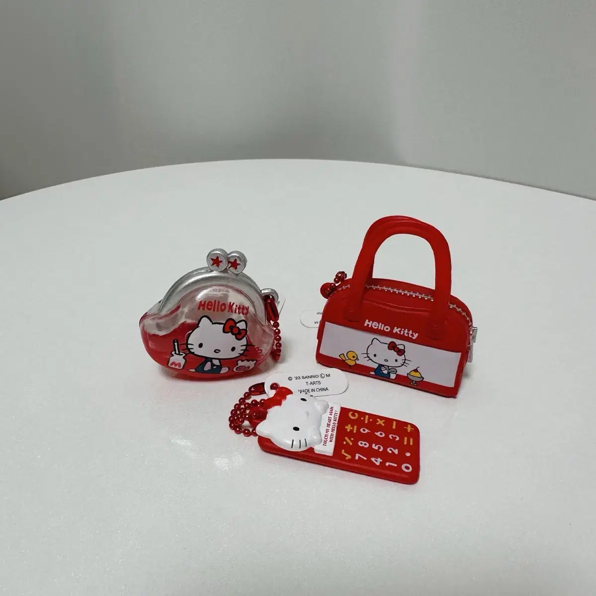 Kitty miniature keychain