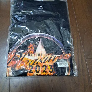 B LIVE GYM Pleasure 2023 티셔츠 L 사이즈 블랙