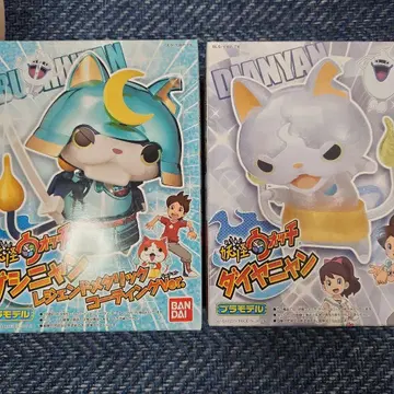 [ 미사용 ] 요괴워치 부시냥 다이아냥 프라모델