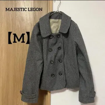 MAJESTIC LEGON [ M ] 그레이 더블 브레스트 자켓