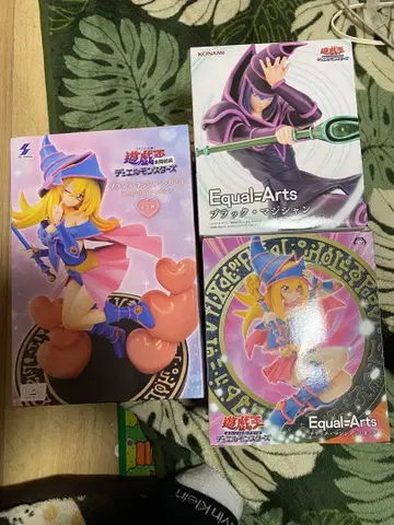 유희왕 피규어 세트 블랙 매지션 걸