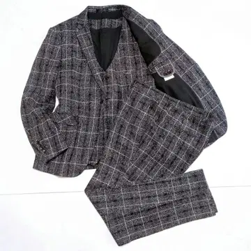 레어 빅 사이즈! 세련된 트위드로 뽐내는 가을/겨울 3피스 수트