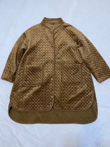 onteome 와토미 벨로아 퀼팅 자켓