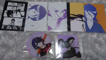 BLEACH WORLD 아크릴 코스터 브로마이드 쿠키 루키아 쿠키 뱌쿠야