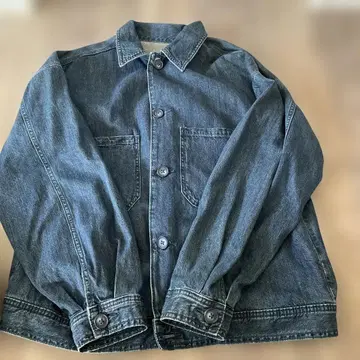 다크 블루 데님 자켓