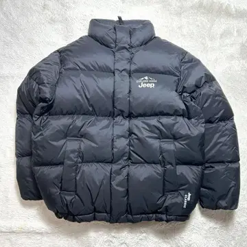 단종 모델 Jeep1941 다운 자켓 블랙 눕시형
