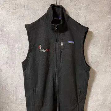 파타고니아 patagonia 베스트 플리스 기업 자수 블랙