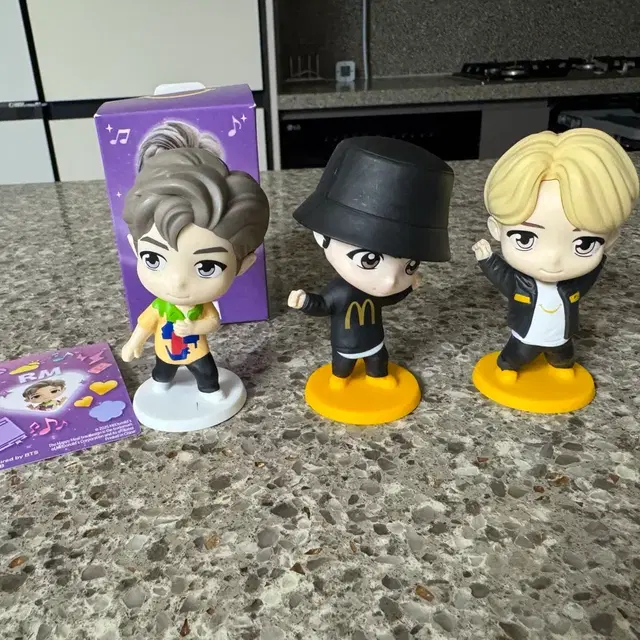 맥도날드 해피밀 bts 피규어 일괄가격