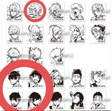 타워 레코드 블루 록 osmo 스탬프 한정판 5개 세트