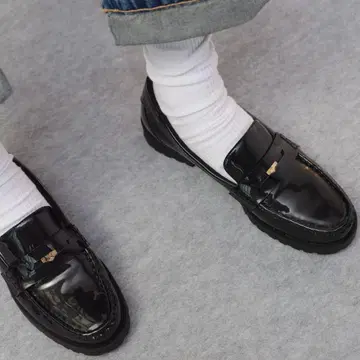 ZARA 페니 로퍼 블랙 39