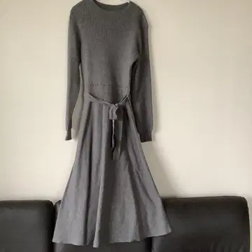 index 니트 원피스 사이즈 M 그레이